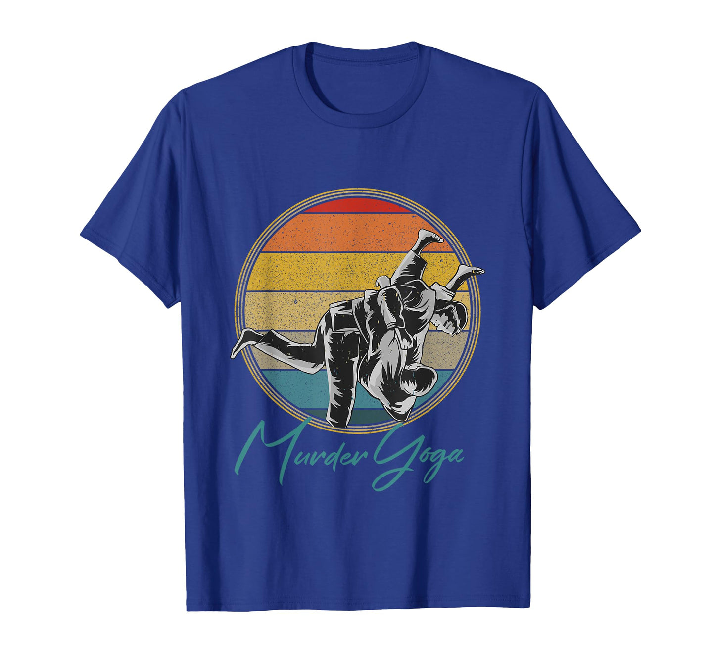 Brazilian Jiu-Jitsu Funny Murder Yoga Gift T-Shirt