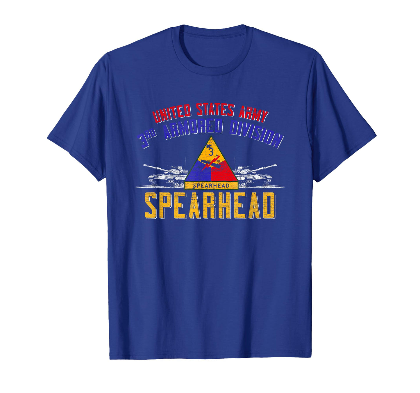 3rd Armored Division Veteran 3rd Ad Spearhead Vintage Gifts T-Shirt