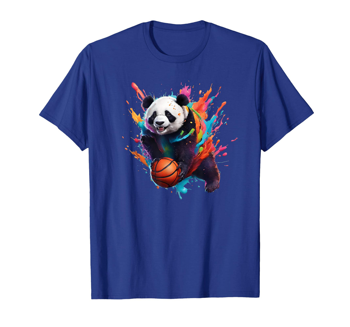 Basketball Panda Slam Dunk T-Shirt