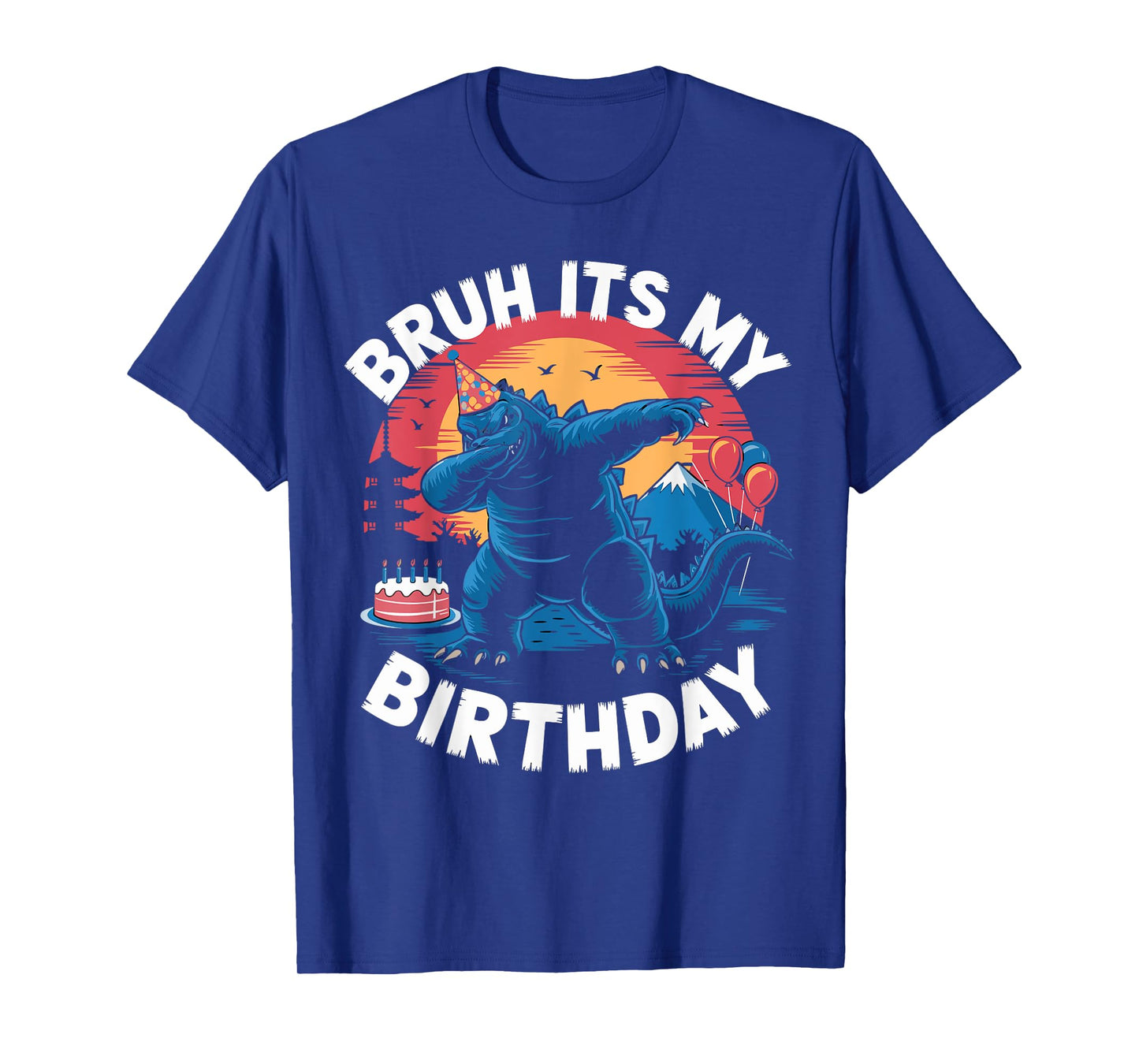 Kaiju Birthday Party Japan Monster Bday Dinosuar Decorations T-Shirt