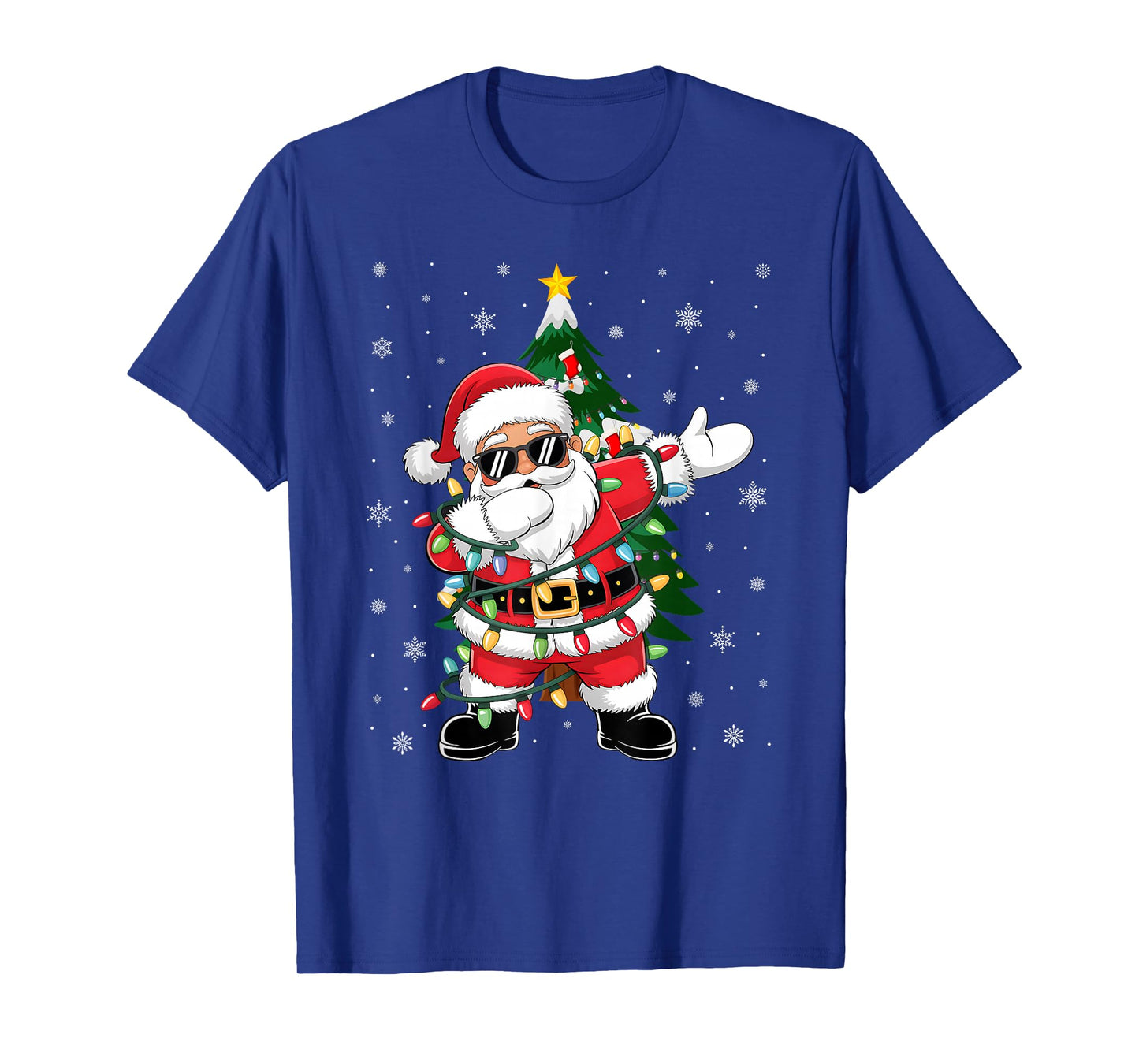 Dabbing Santa Claus Kids Boys Girls Cute Xmas Dab T-Shirt