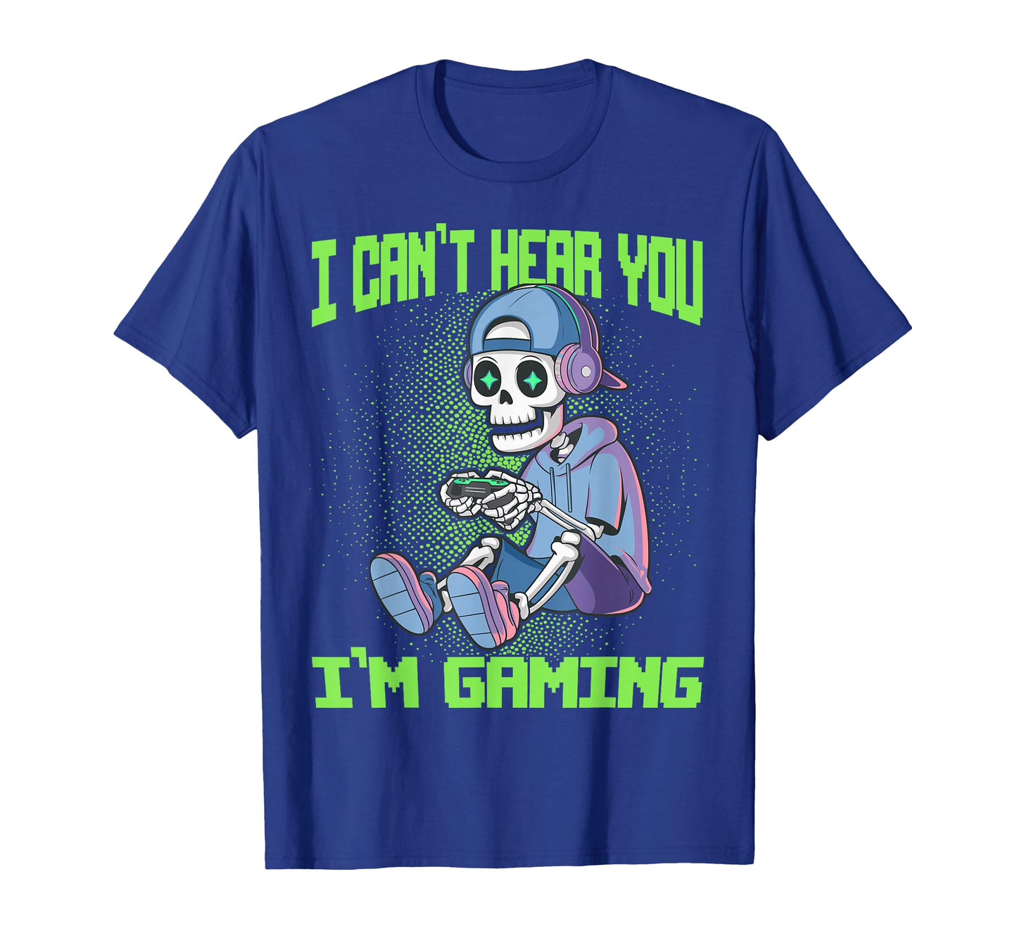 Gamer Skeleton Gaming Video Games T-Shirt
