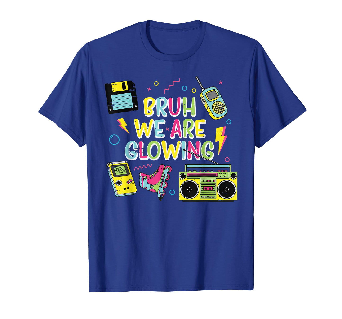 Bruh We are Retro 70s 80s 90s Meme Men Women Kids T-Shirt