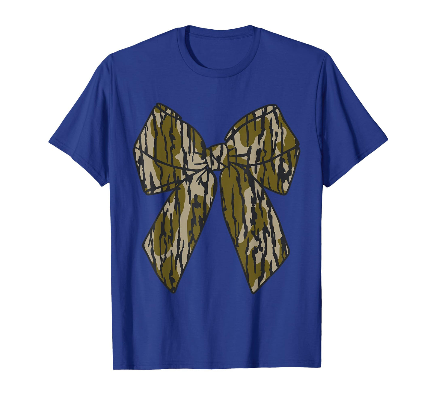 Bottomland Camo Bow Camo Coquette Bow Hunting Women Girls T-Shirt