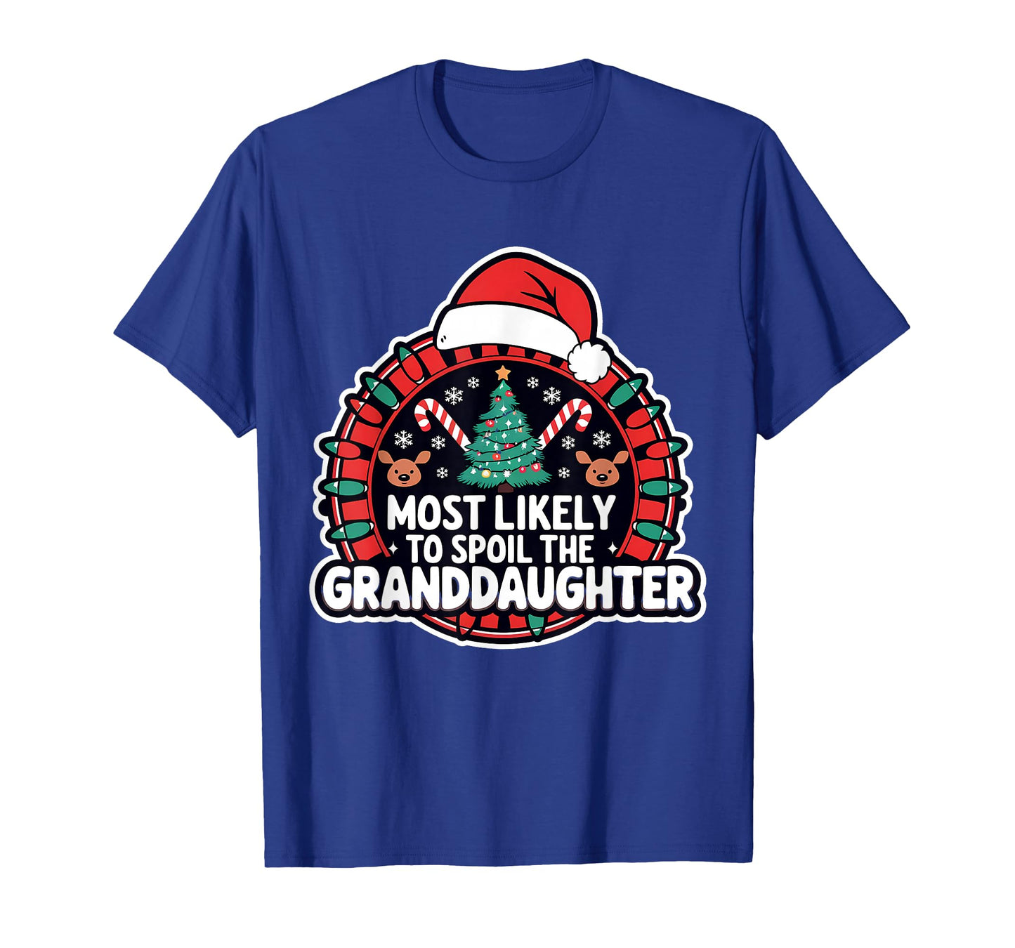 Most Likely to Spoil The Grandchildren Christmas Party T-Shirt