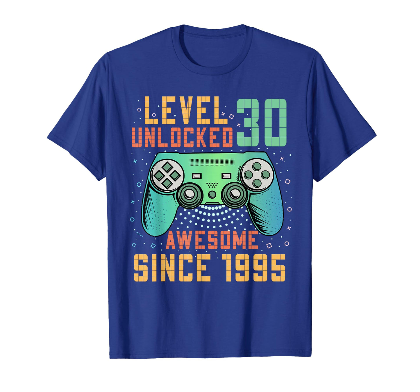 Level 30 Unlocked 30th Birthday 30 Year Old Man Gifts Gaming T-Shirt