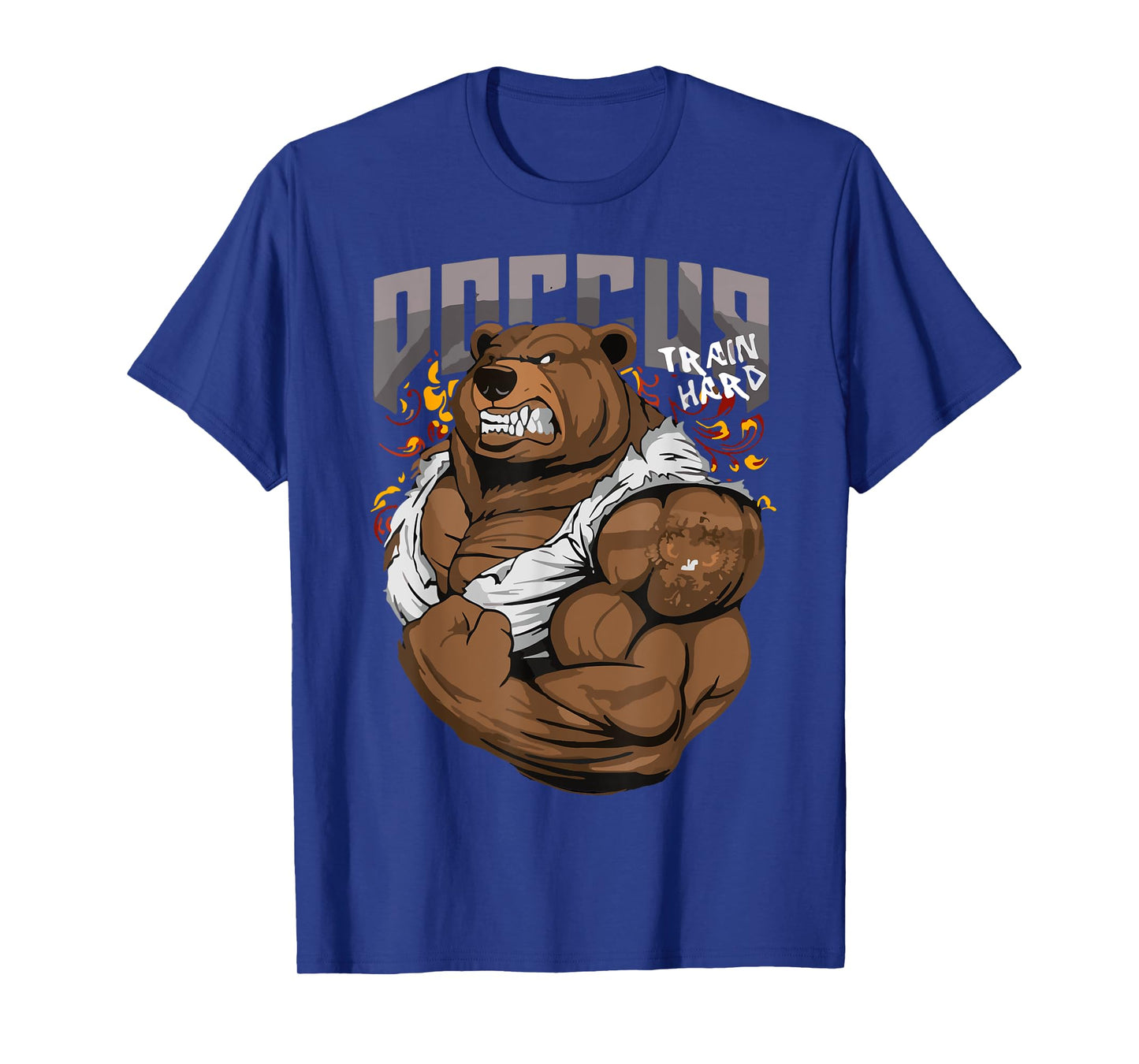 Russian Bear Gym Strong Bear Animal Russia National Animal T-Shirt