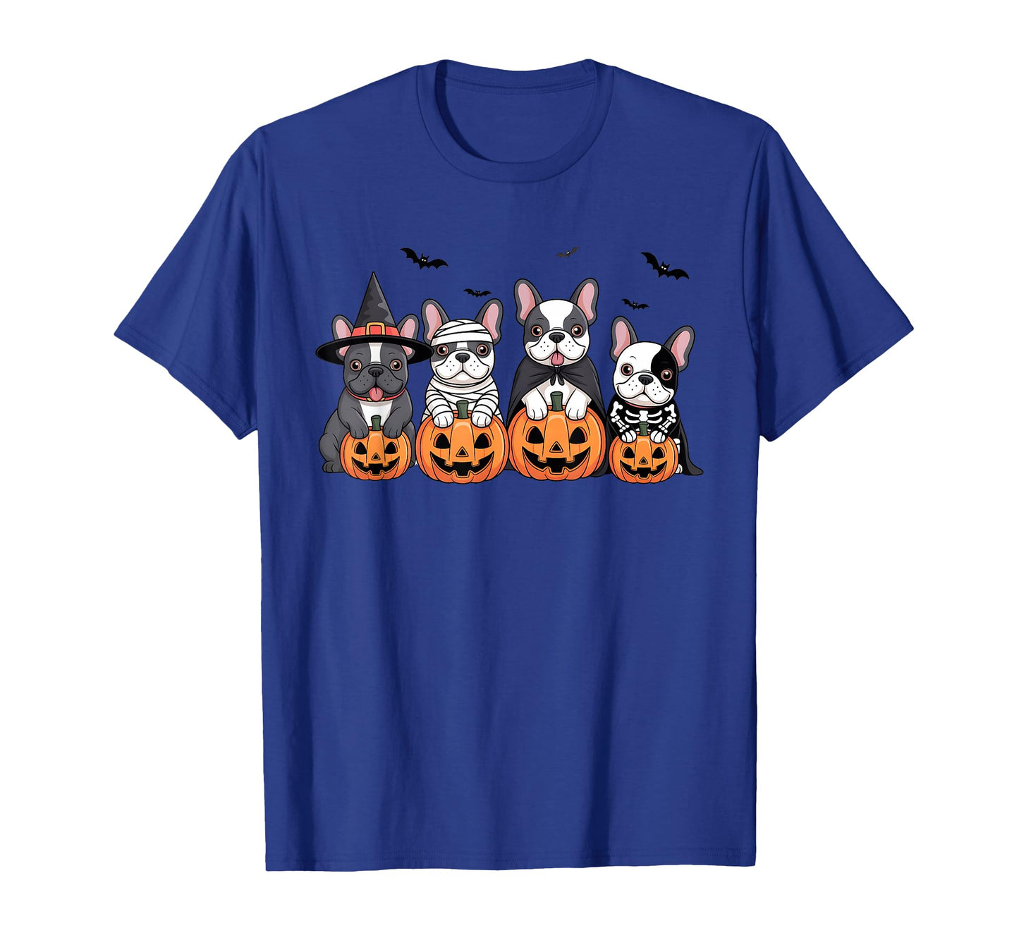 French Bulldog Halloween French Bulldog Witch Dog Mom T-Shirt