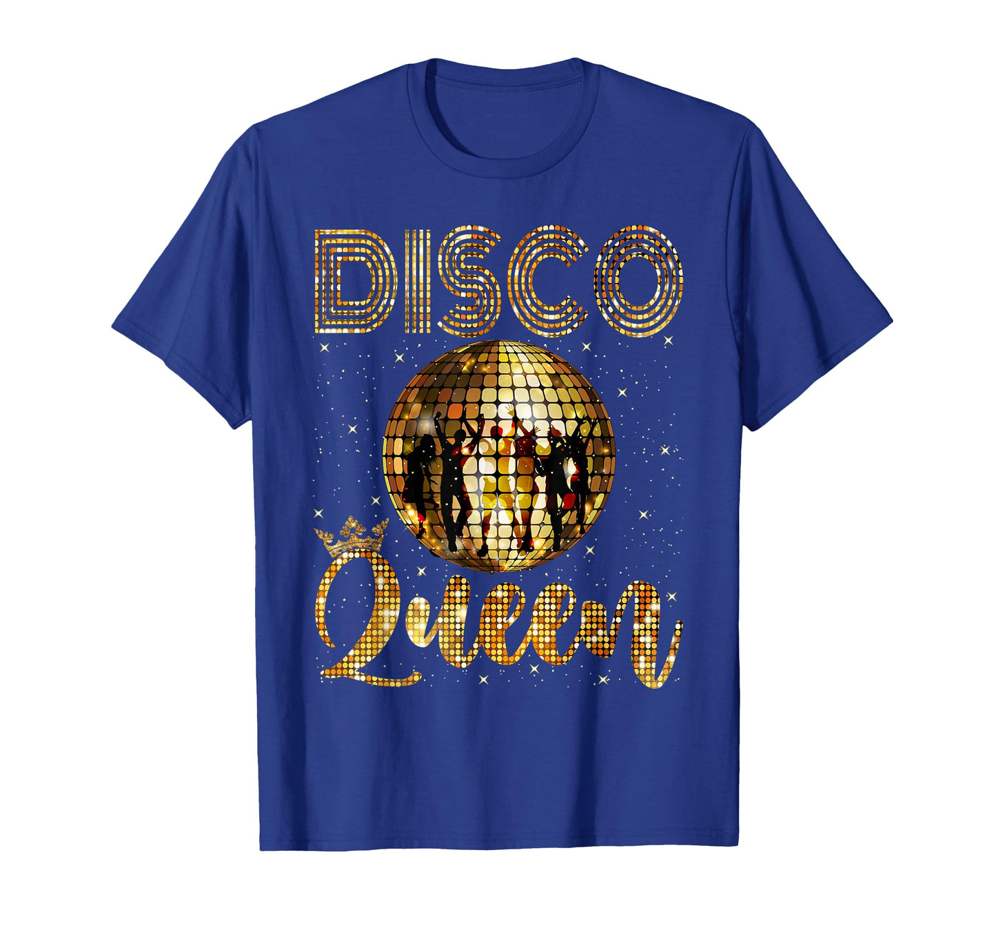 Disco Queen - 70's Disco Themed Vintage Seventies Costume T-Shirt