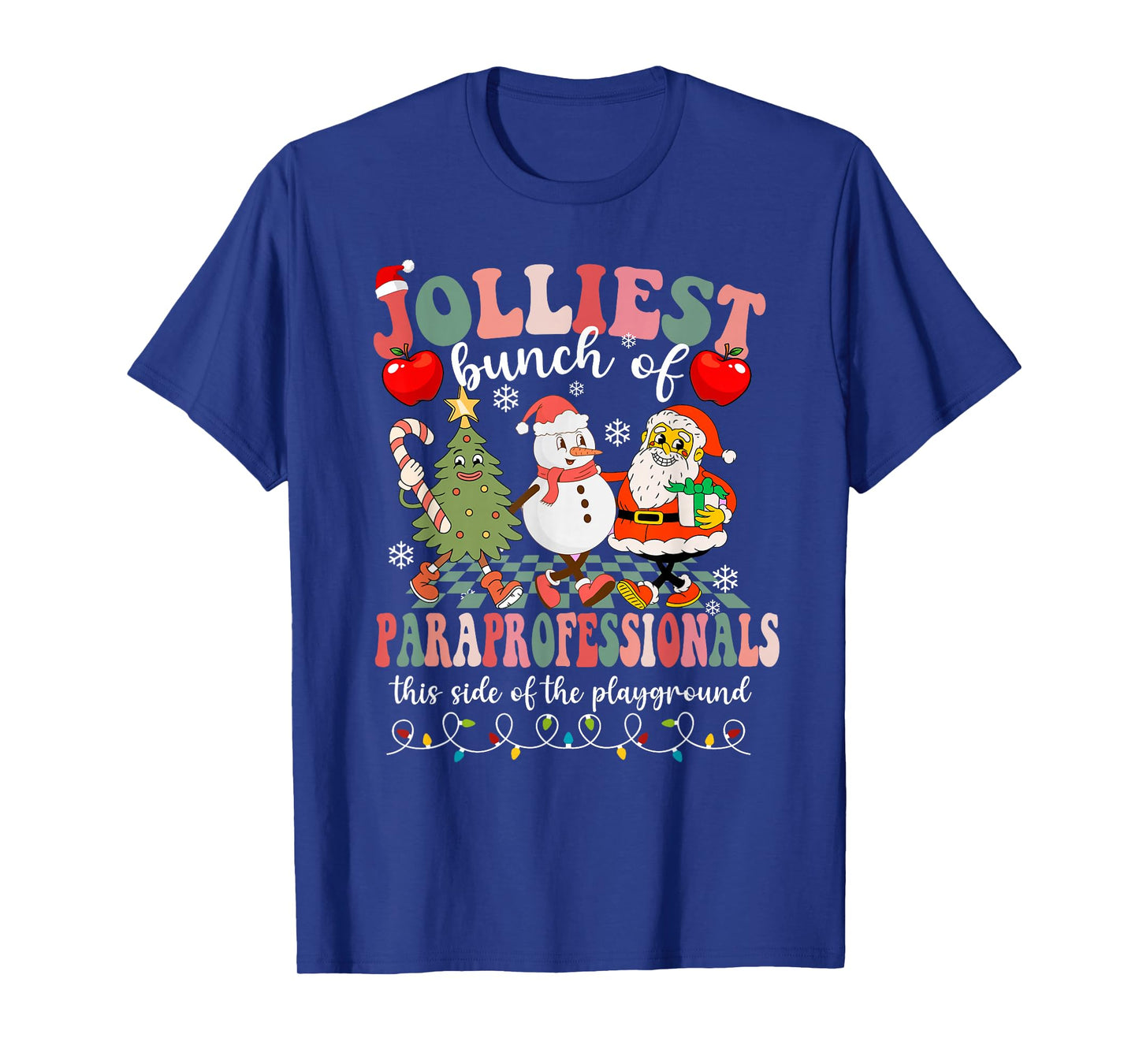 Jolliest Bunch of Paras This Side of The Playground Xmas T-Shirt