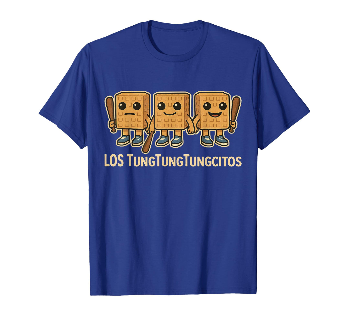 Los TungTungTungcitos Italian Brainrot Tung Sahur Kids Meme T-Shirt