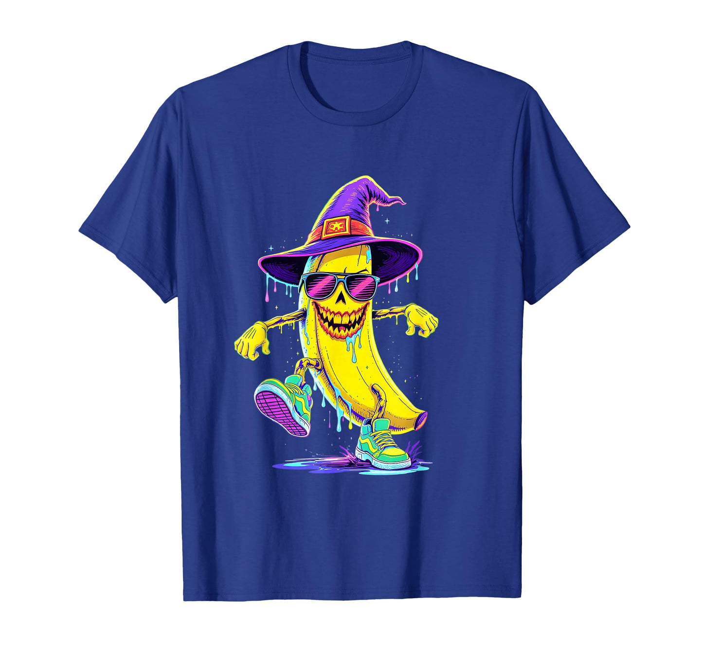 Cool Witch Halloween Costume Funny Scary Banana T-Shirt