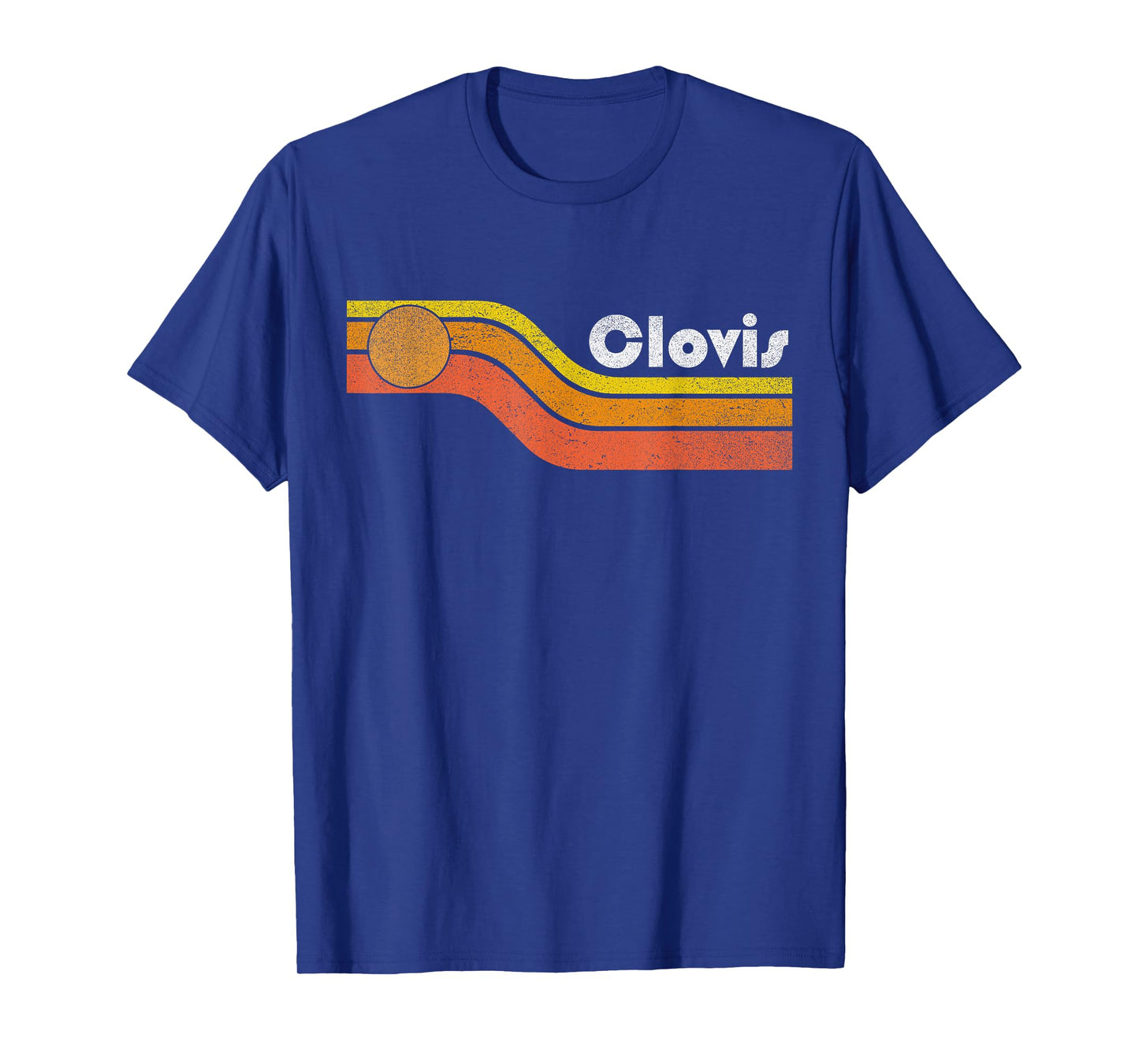 Clovis - Vintage Men Women 70s 80s Graphic Cool Retro T-Shirt