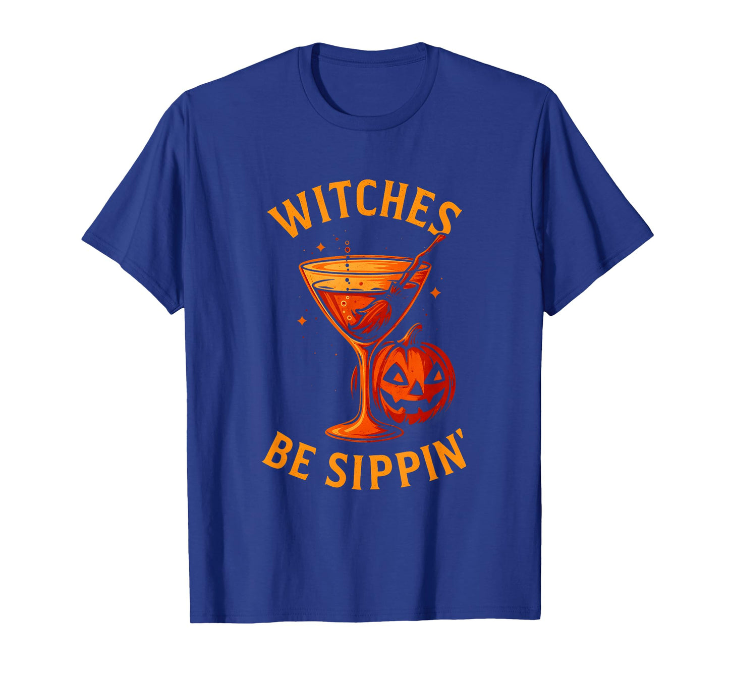 Spooky Cocktail Witches Be Sippin Halloween Party Costume T-Shirt