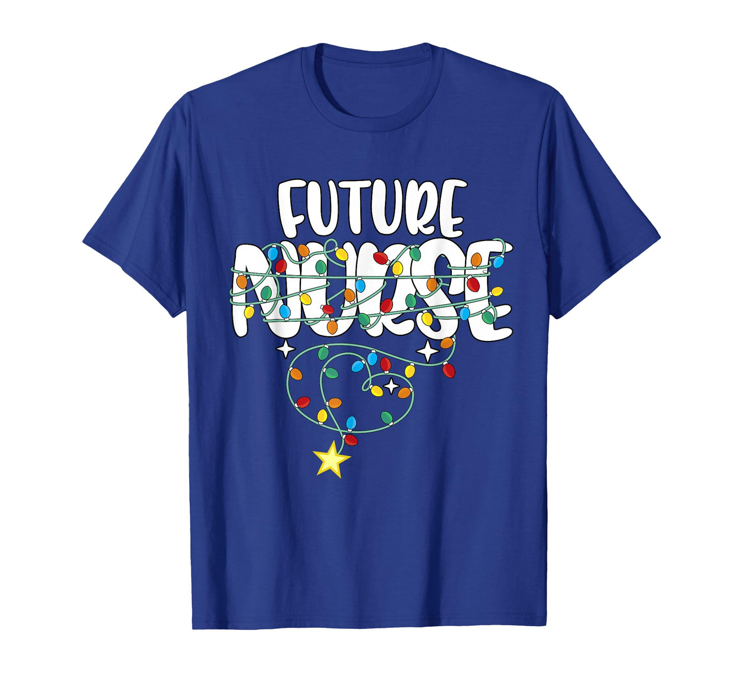 Funny Christmas Santa Future Nurse Squad Women Men T-Shirt