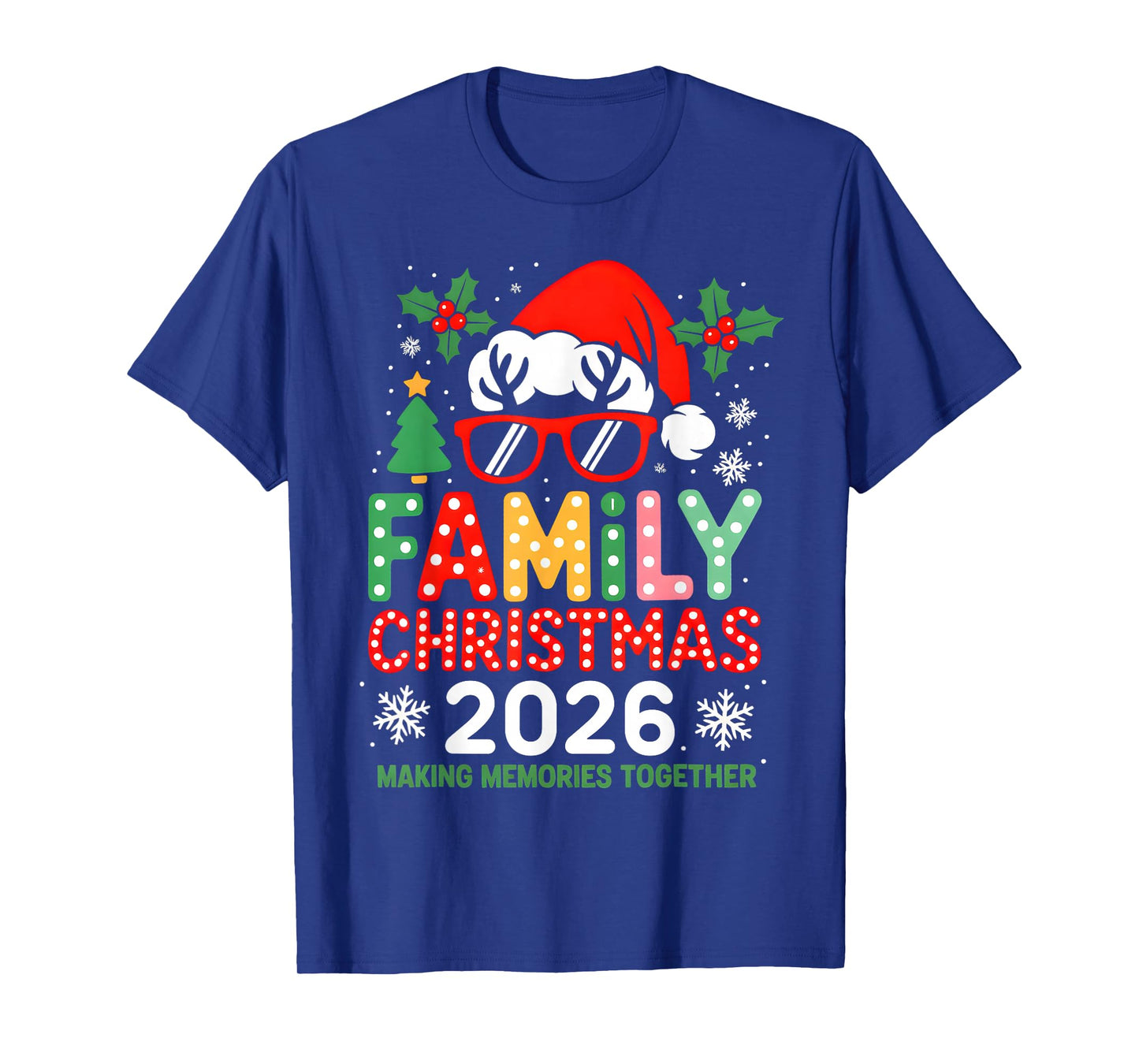 Family Christmas 2026 Christmas Squad Xmas Matching Pajamas T-Shirt