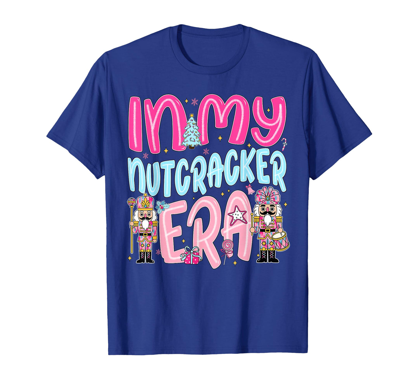 Pink Nutcracker Squad in My Nutcracker Era Pink Christmas T-Shirt