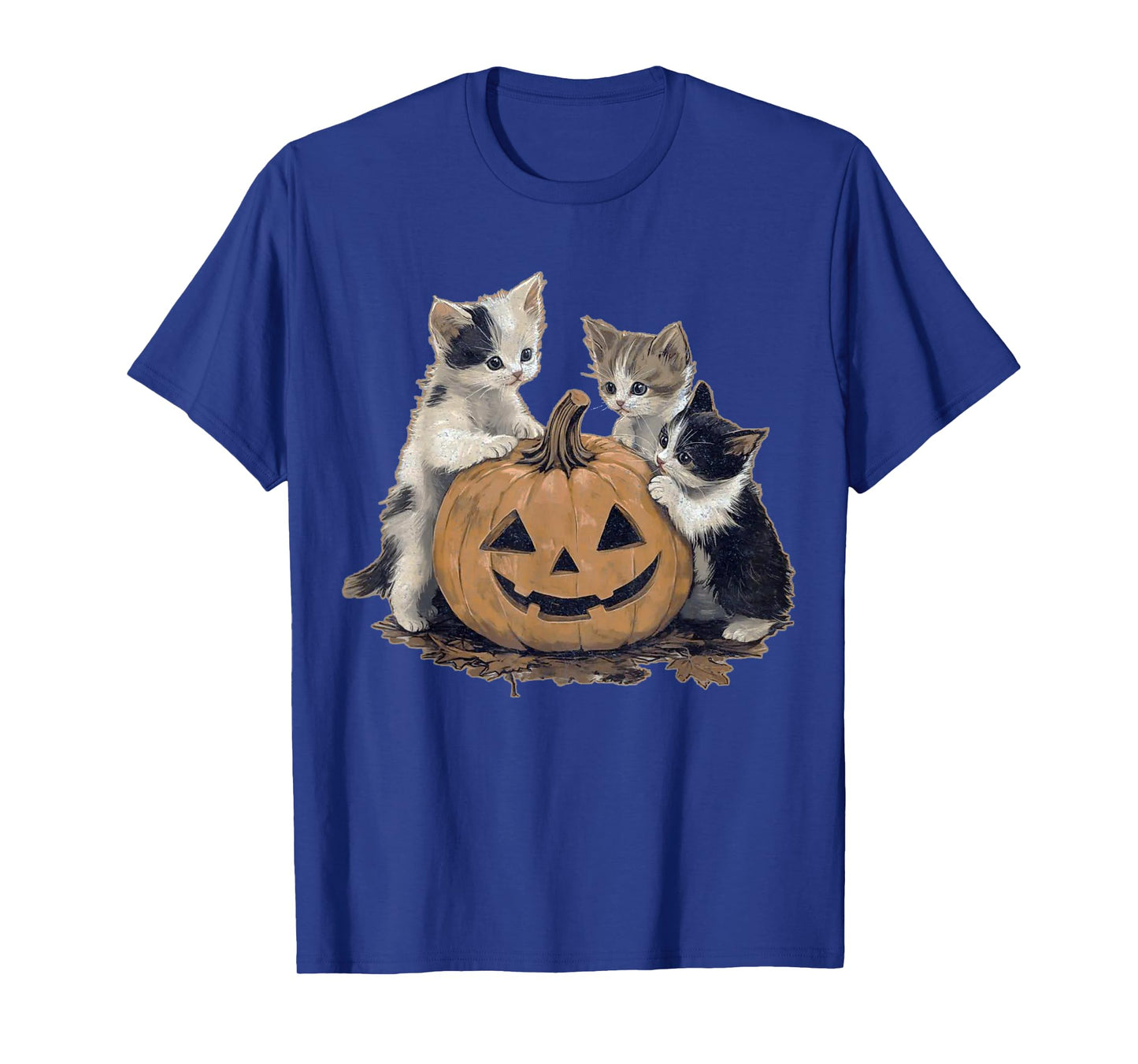 Vintage 90s Cat Halloween Retro Halloween vintage Spooky T-Shirt