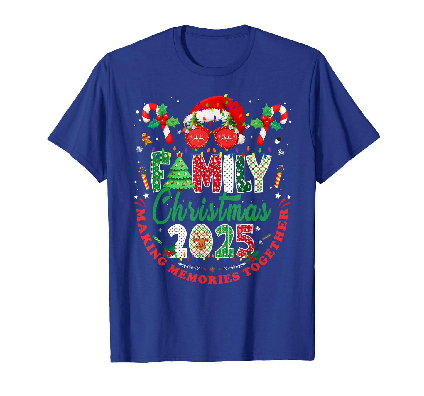 Family Christmas 2025 Matching Outfit Xmas Men Women Kids T-Shirt
