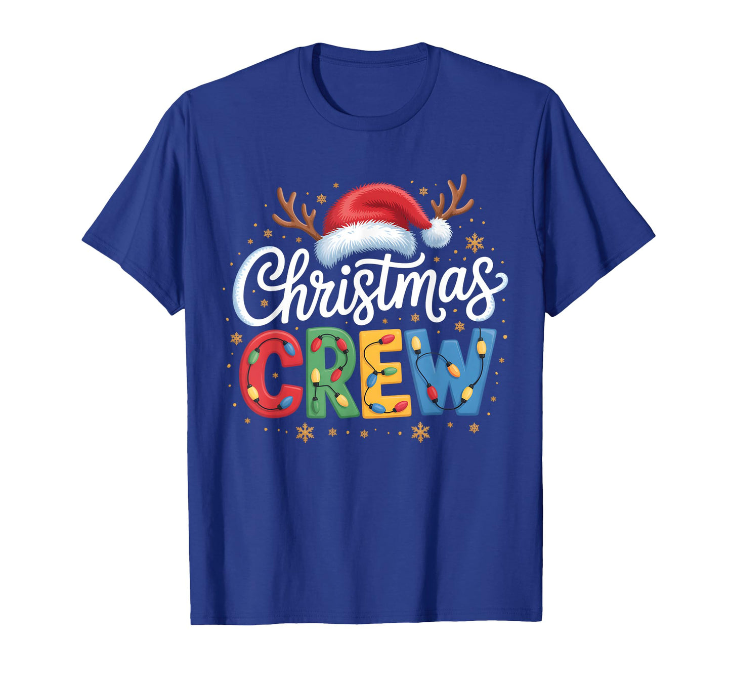 Christmas Crew Matching Family Xmas Party Men Women Kids T-Shirt