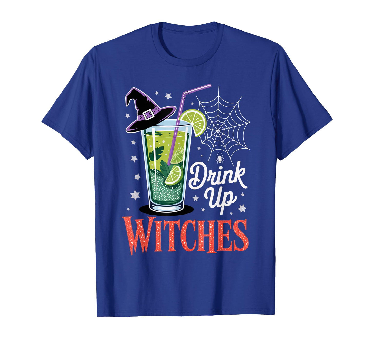 Drink Up Witches Mojito Cocktail Funny Halloween Outfit T-Shirt