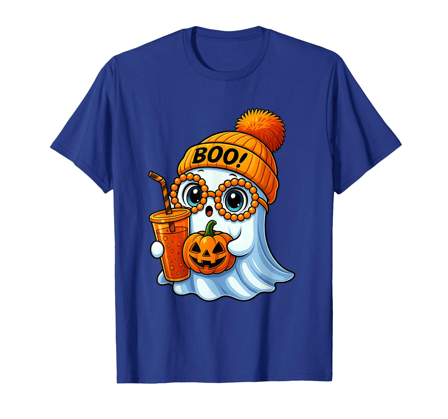 Boo Halloween Cute Boujee Ghost Halloween Costume Men Women T-Shirt