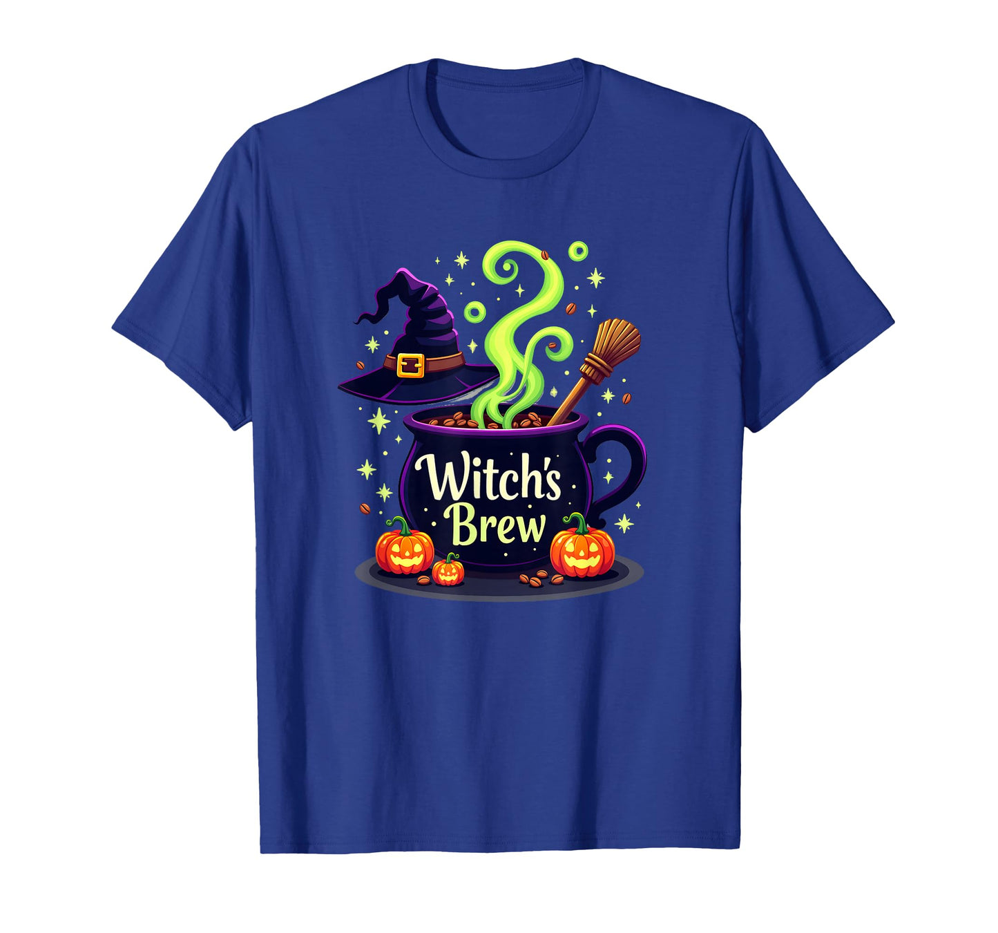 Halloween Food & Drink: Witch's Brew Barista Spooky Magic T-Shirt