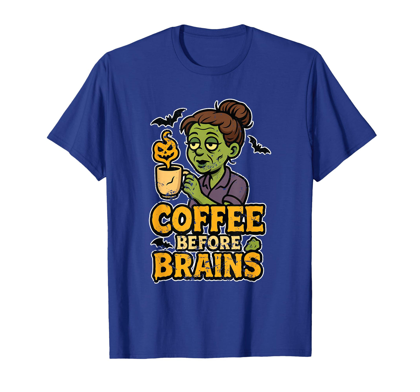 Coffee Before Brains Zombie T-Shirt