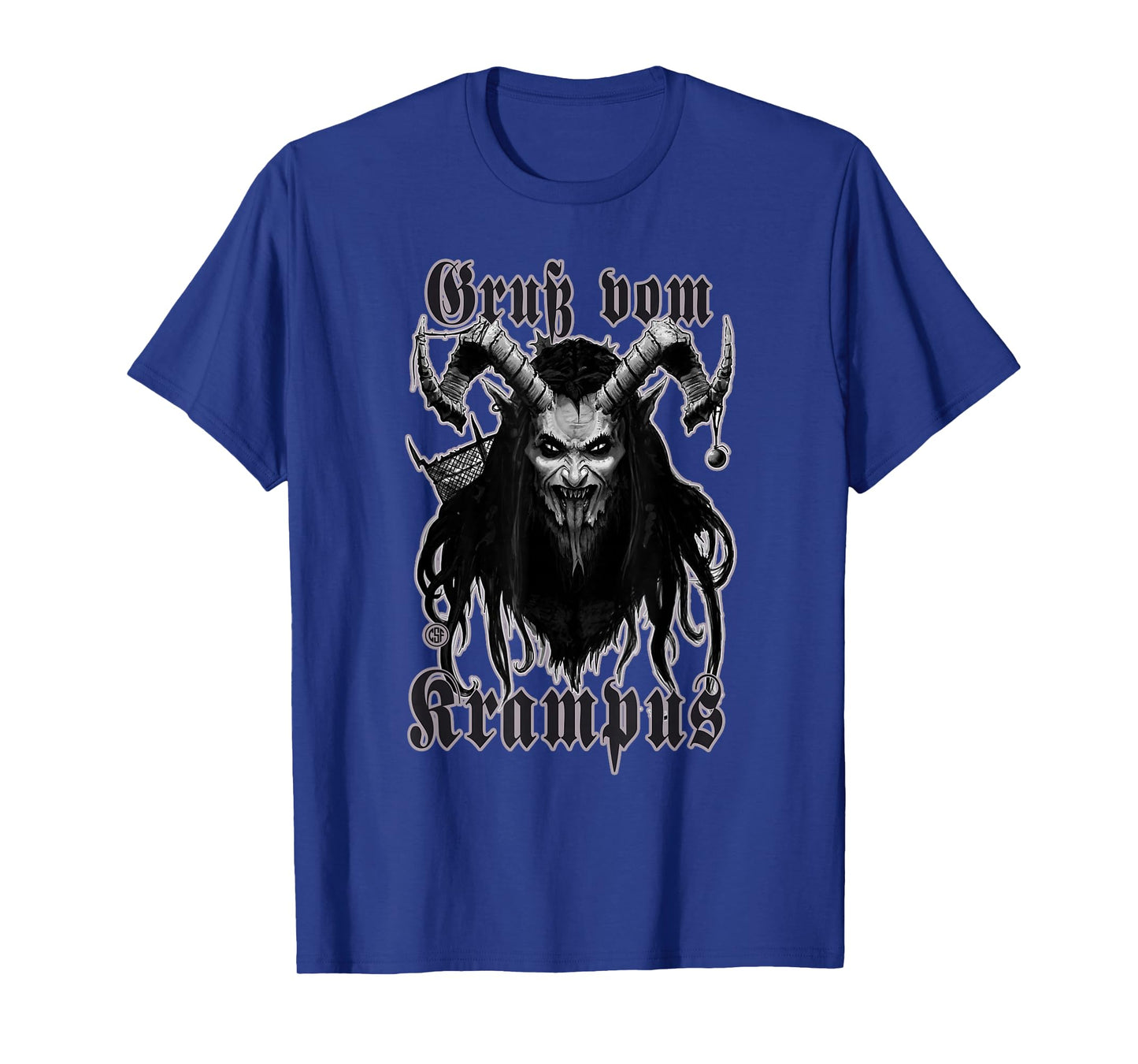 Greeting from Krampus Christmas Legend Figure T-Shirt