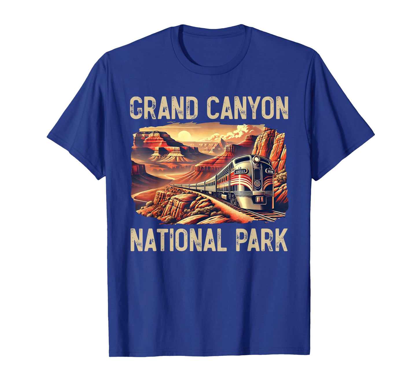Grand Canyon Train Williams Arizona Railway Vintage Railroad T-Shirt