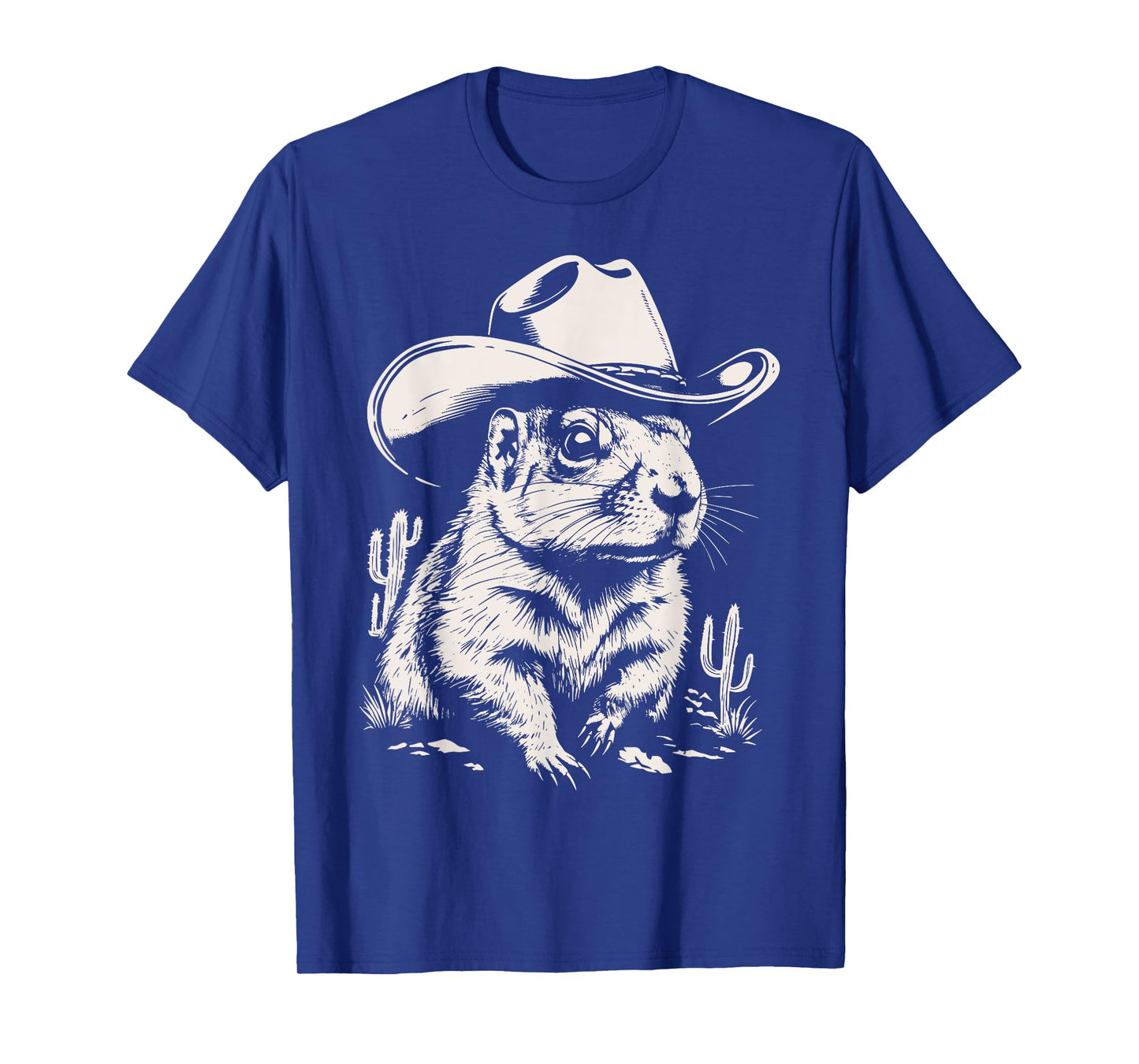 Vintage Cowboy Prairie Dog Western Rodeo Desert Animal T-Shirt