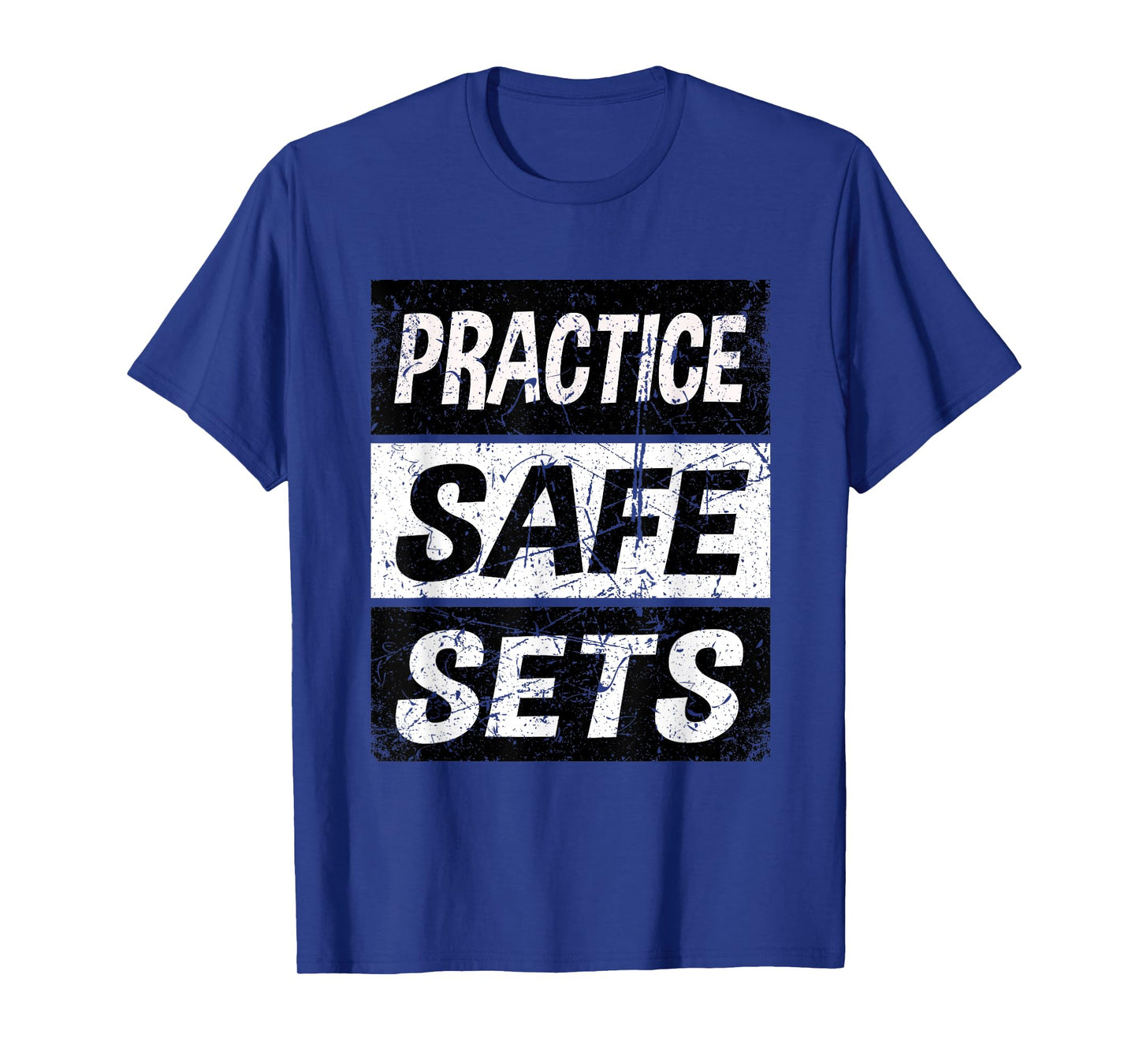 Retro Practice Safe Sets Shirt Weight Lifting Shirt Gym T-Shirt