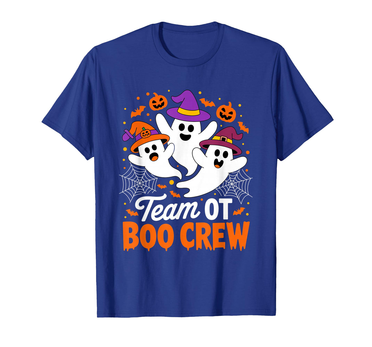 Team OT Boo Crew Ghost Halloween Occupational Therapists T-Shirt