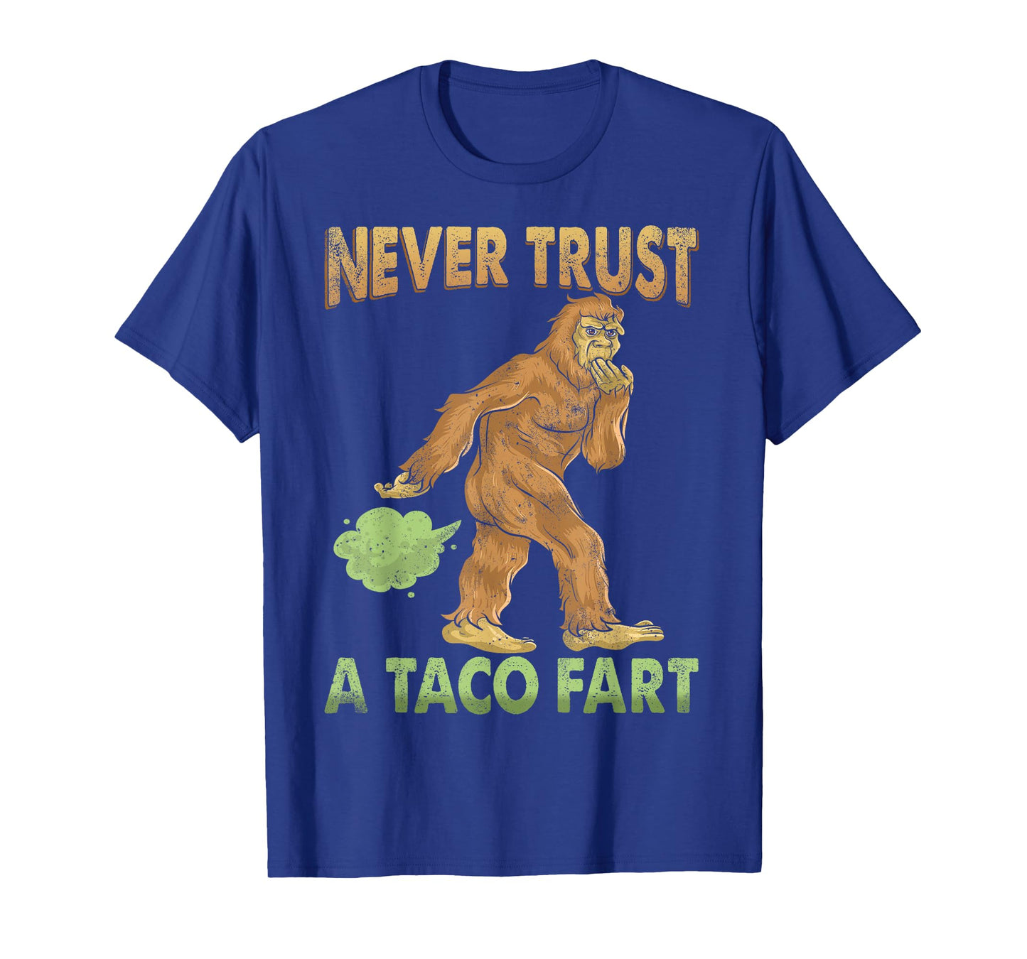 Funny Gasquatch Farting Shirt Gag Gift Idea Taco Fart T-Shirt