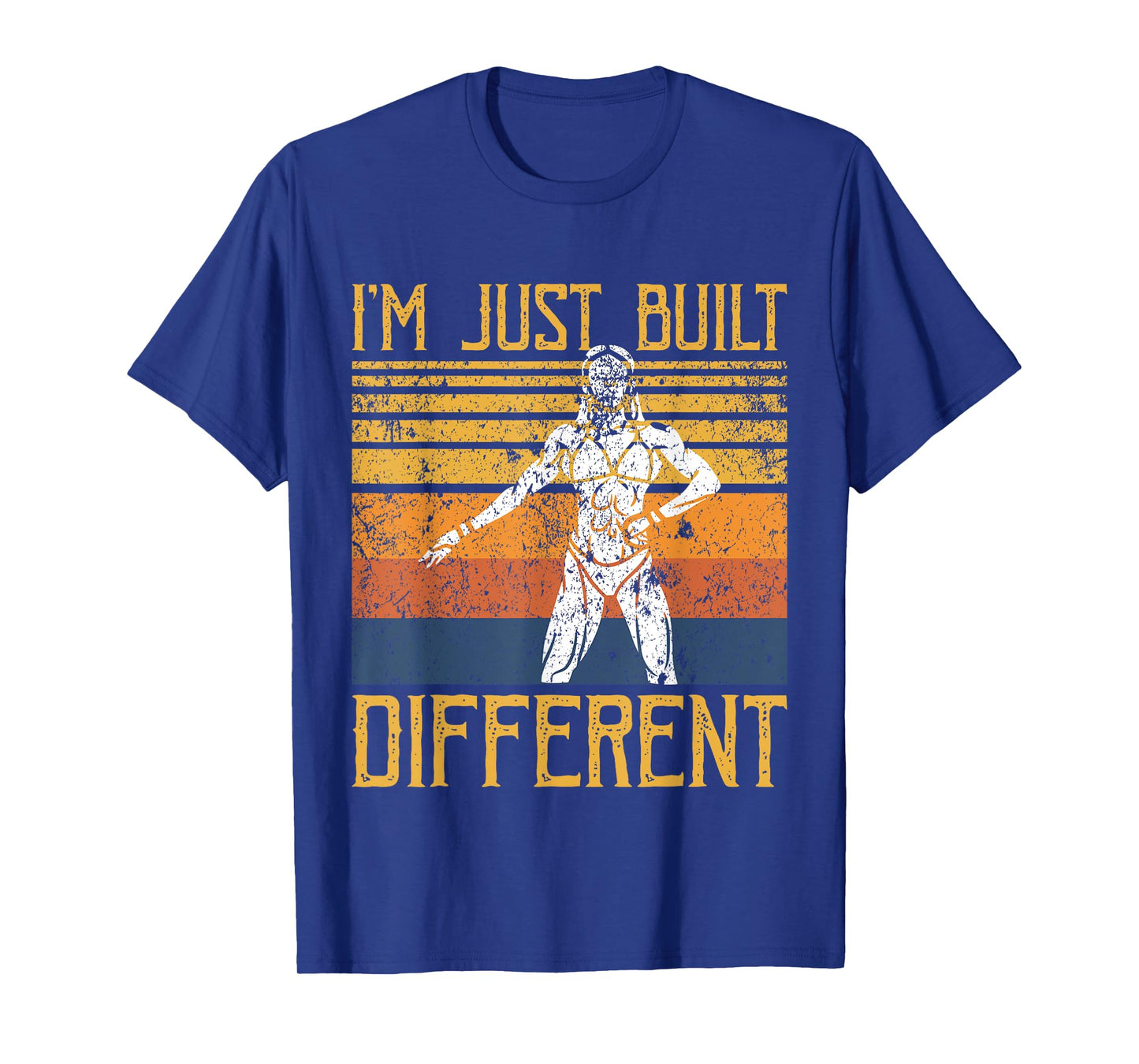 I'm Just Built Different - Fitness Bodybuilding Gym Women T-Shirt
