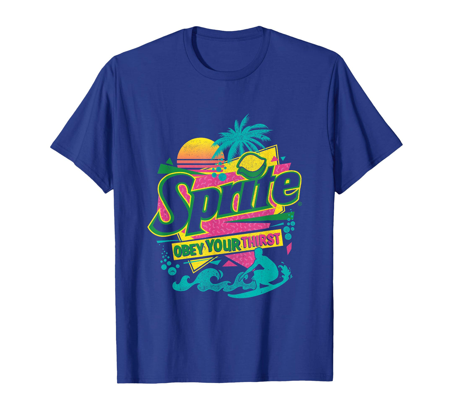 Sprite Retro 90s Beach Obey Your Thirst Men Women T-Shirt