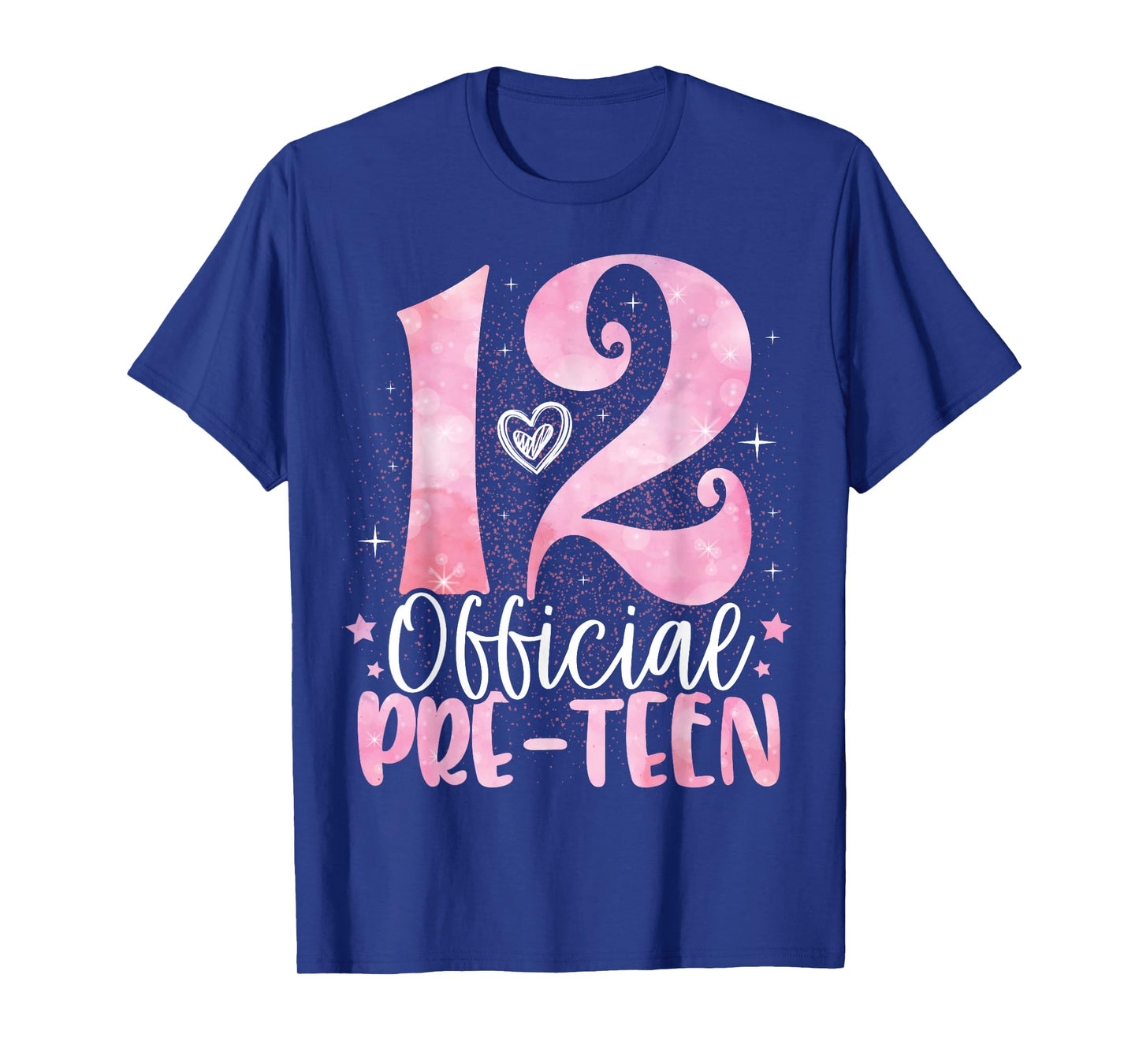 12 Official Pre-Teen 12th Birthday Girl 12 Year Old T-Shirt