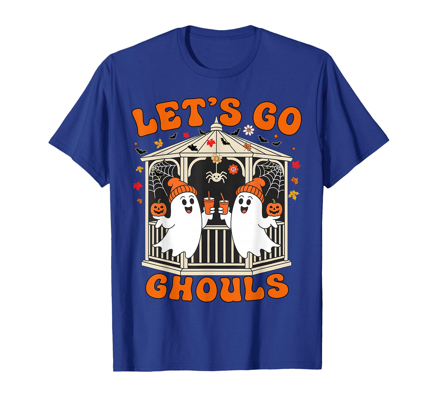 Let's Go Ghouls Funny Ghost Halloween Costumes T-Shirt