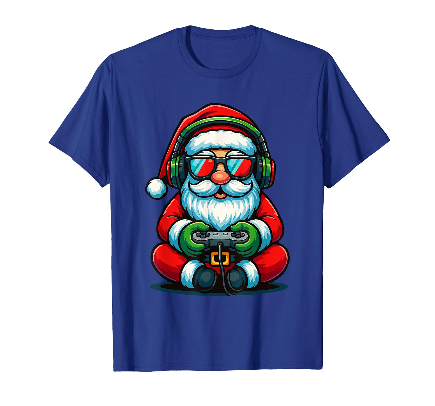 Christmas Gamer Boys Video Game Santa Xmas T-Shirt