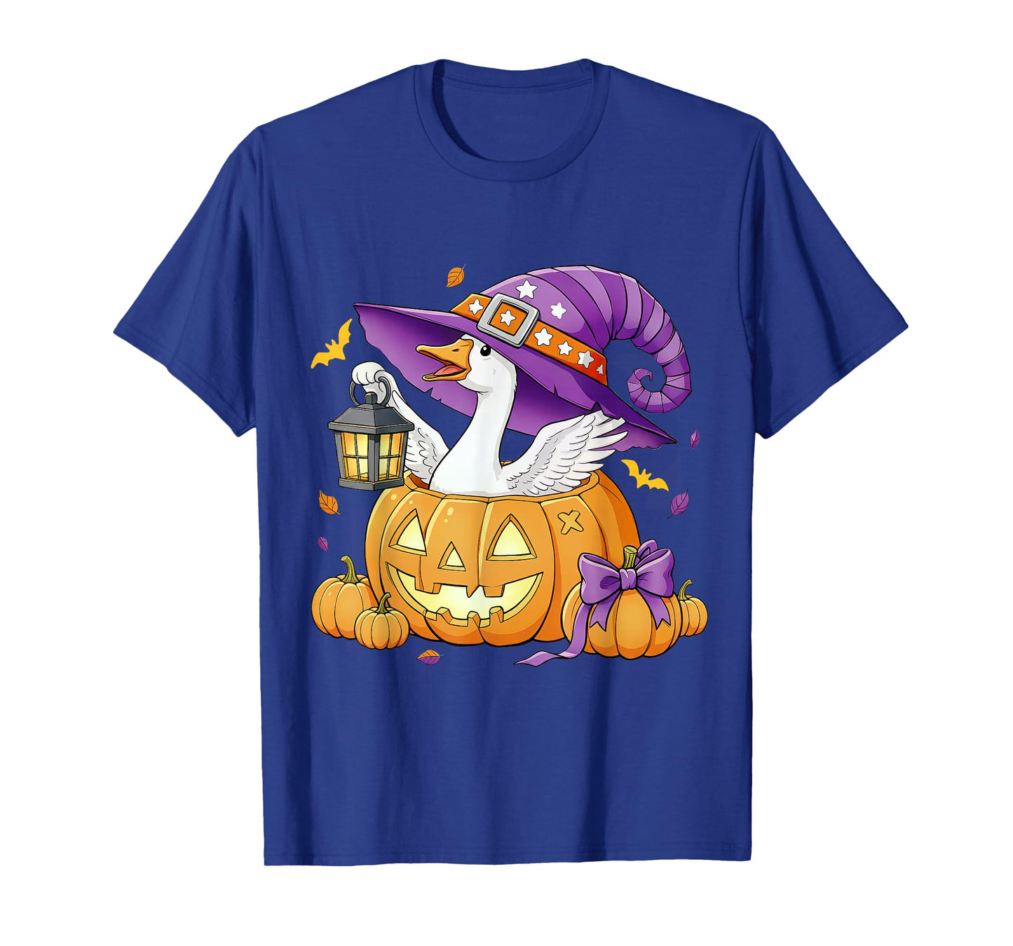 Silly Goose Halloween Pumpkin Witch Lantern Costume Funny Go T-Shirt