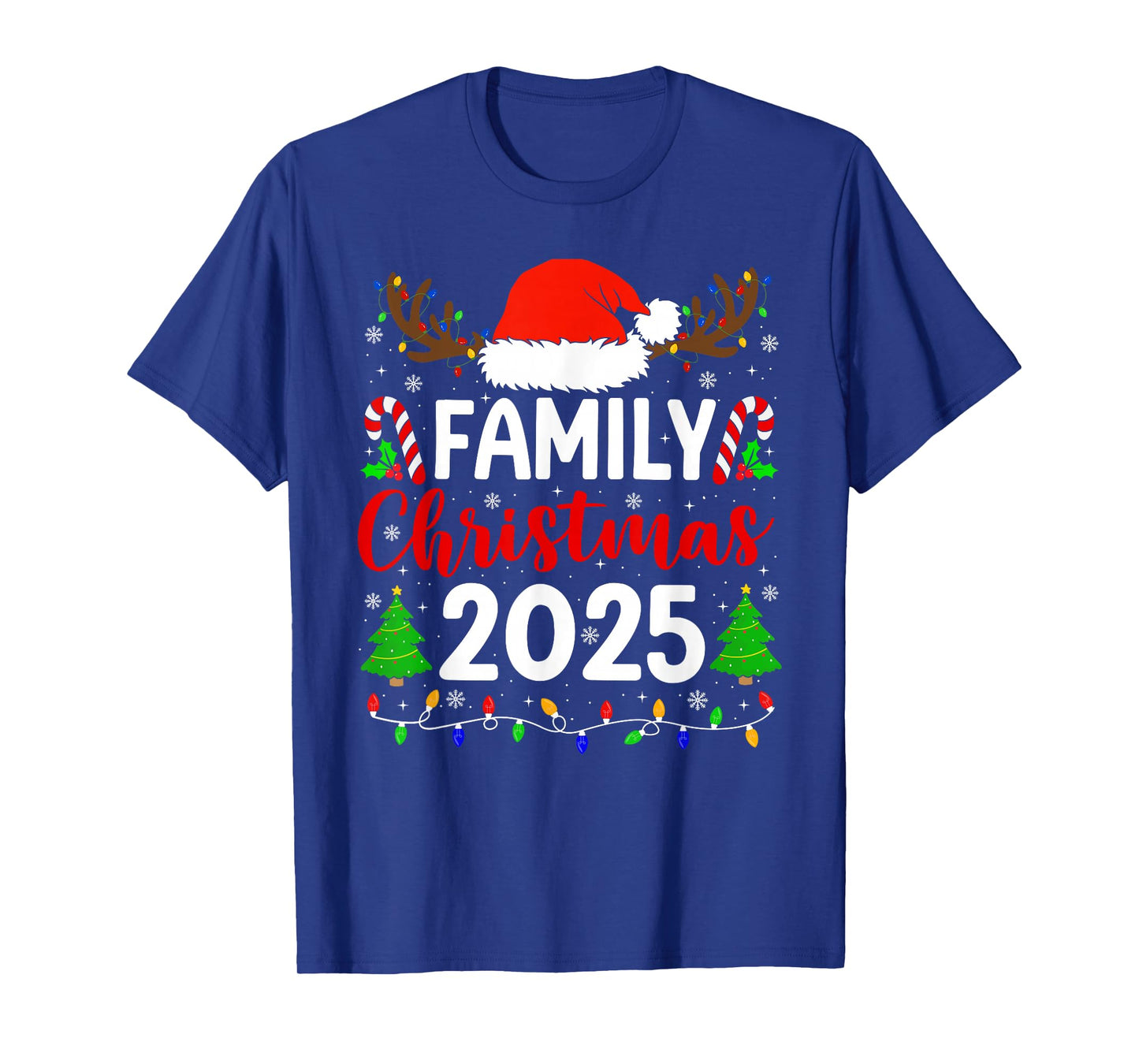 Family Christmas 2025 Funny Xmas Family Men Women Kids T-Shirt