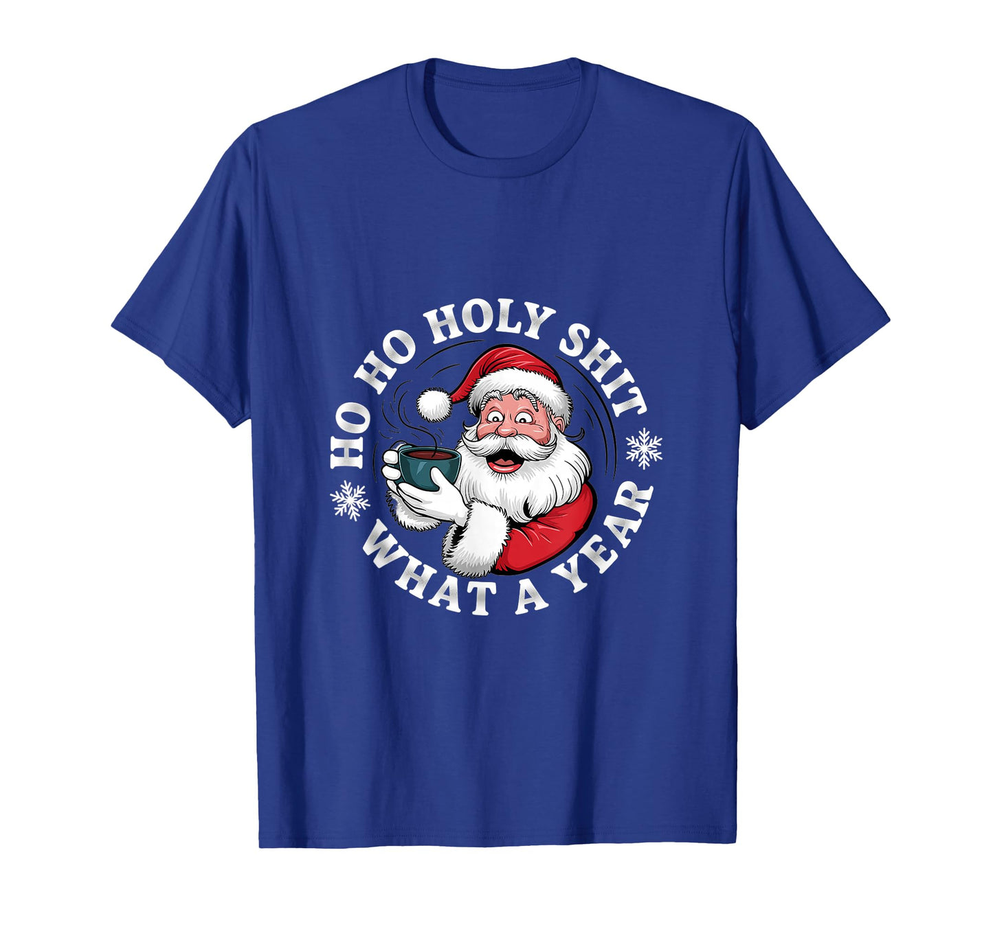 Funny Santa Christmas Coffee Meme Sarcastic Quote Clipart T-Shirt