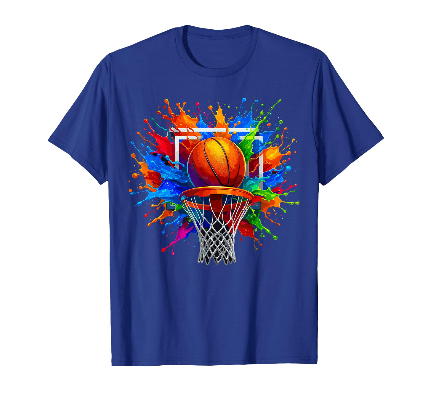 Basketball Color Splash Basketball T-Shirt