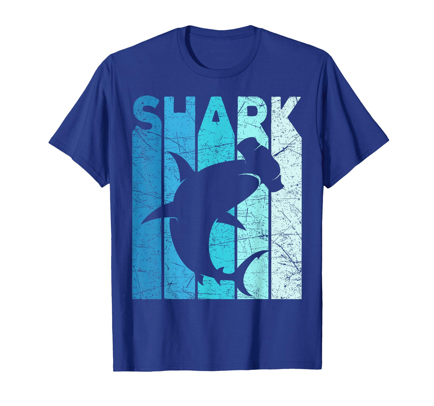 Hammerhead Shark Vintage Shark Lover Retro Oceanography T-Shirt