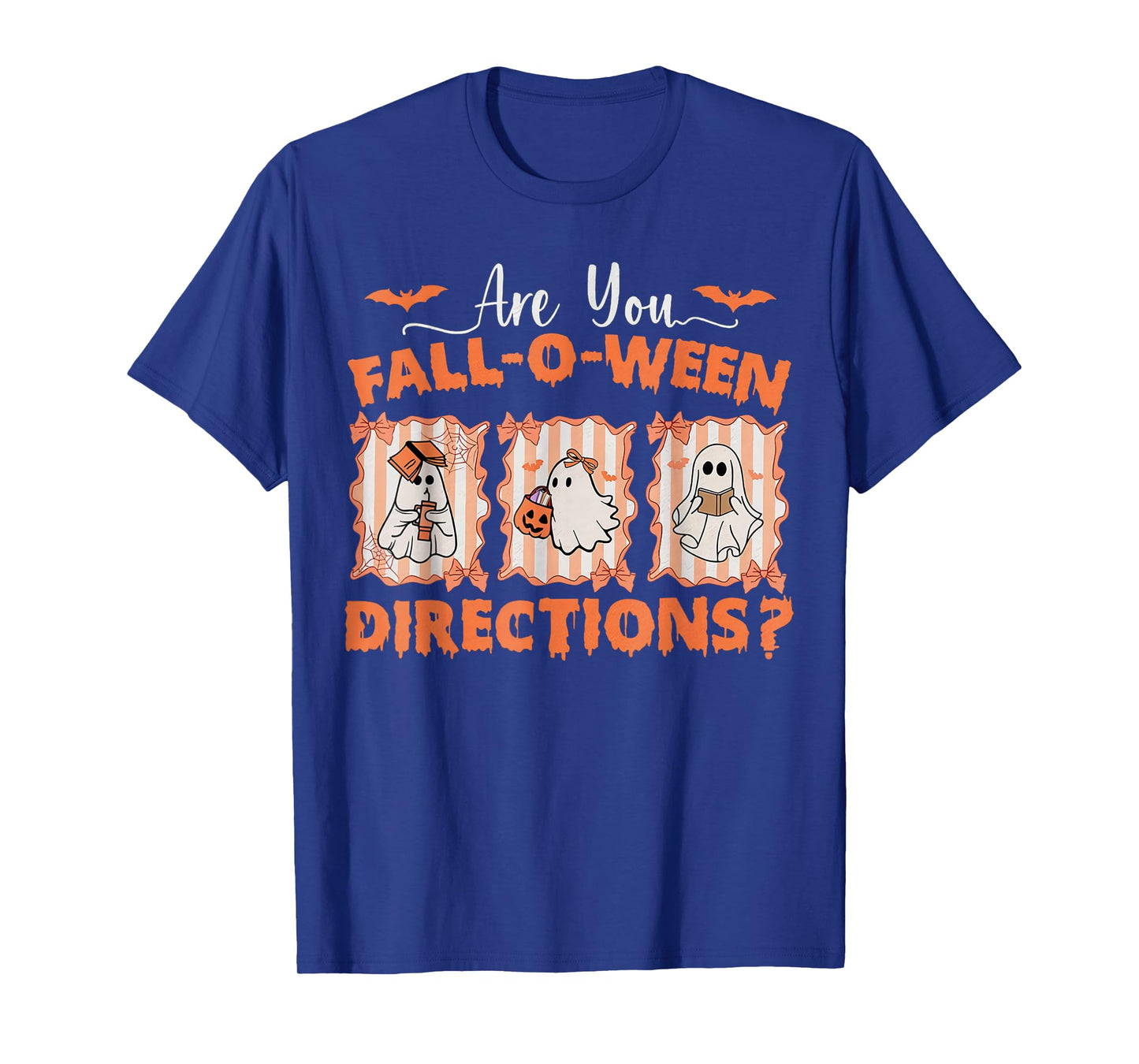 Vintage are You Fall O Ween Directions Teacher Halloween T-Shirt