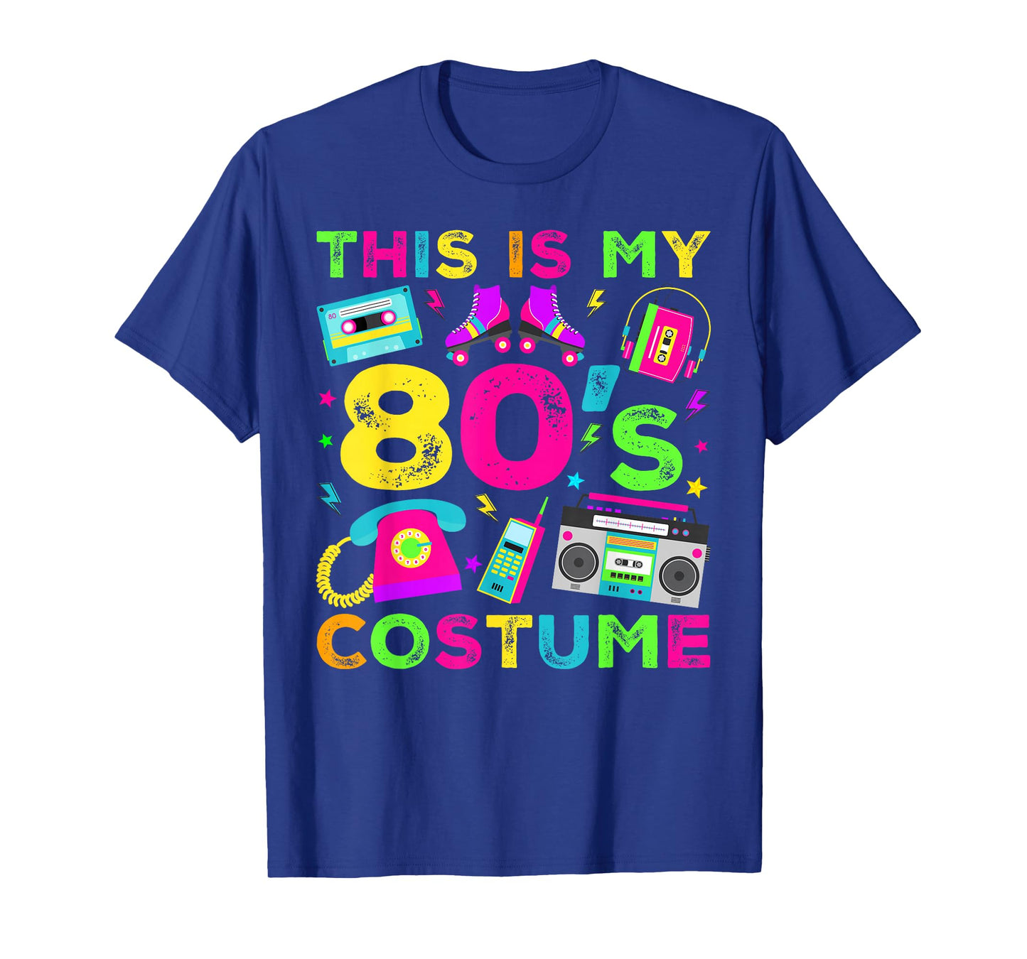 This Is My 80s Costume 80's style Eighties Retro Party T-Shirt