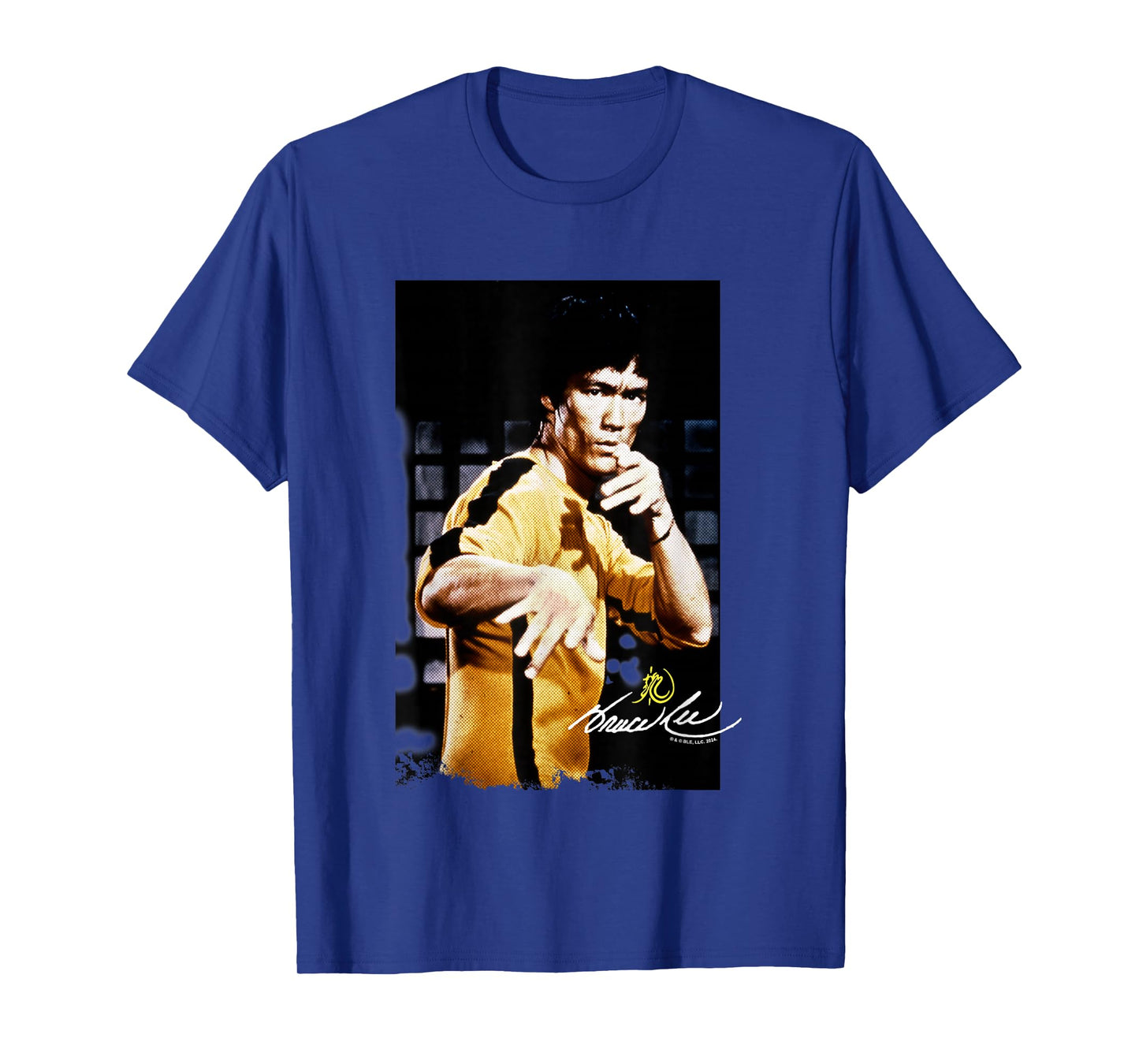 Bruce Lee Game Of Death Iconic Yellow Suit Poster Vintage T-Shirt