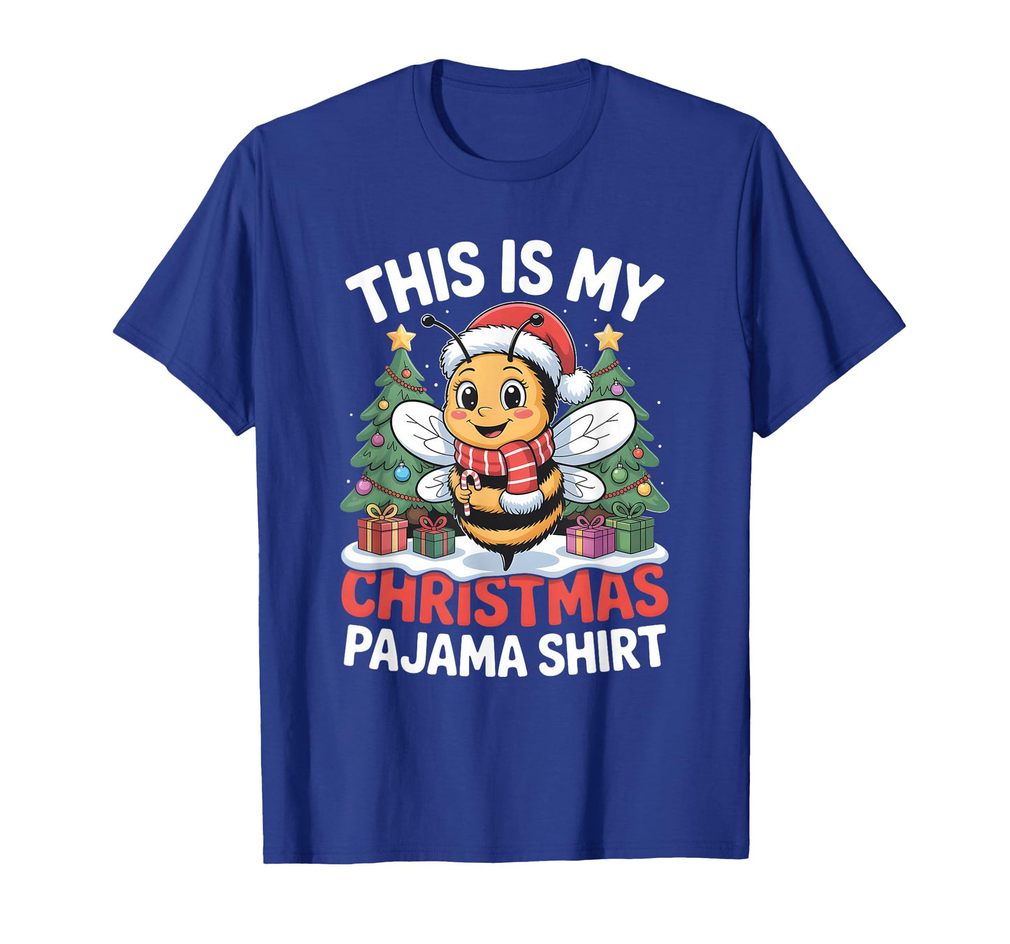 Bee This is My Christmas Pajama T-Shirt