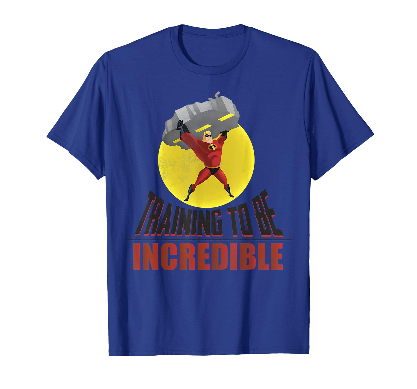 Disney Pixar The Incredibles Training To Be Incredible Logo T-Shirt