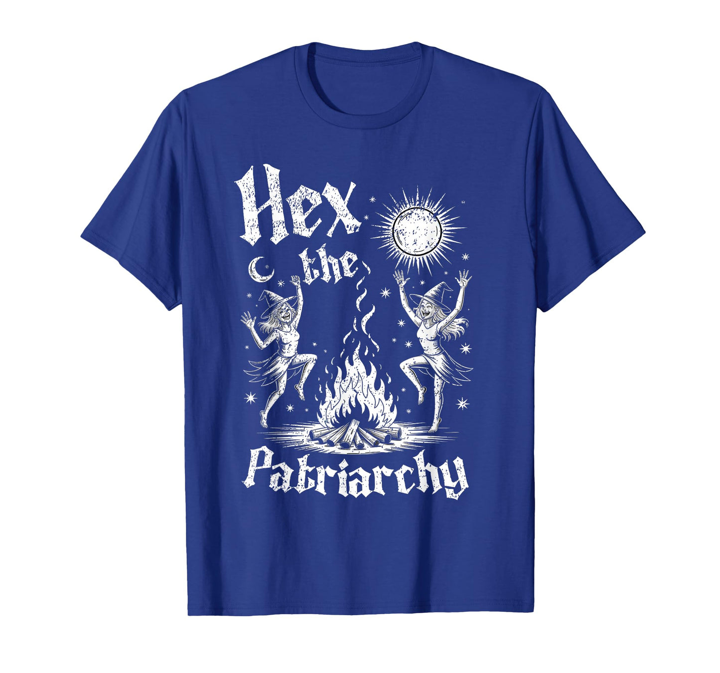 Hex The Patriarchy Halloween Occult Liberal Feminist Witch T-Shirt